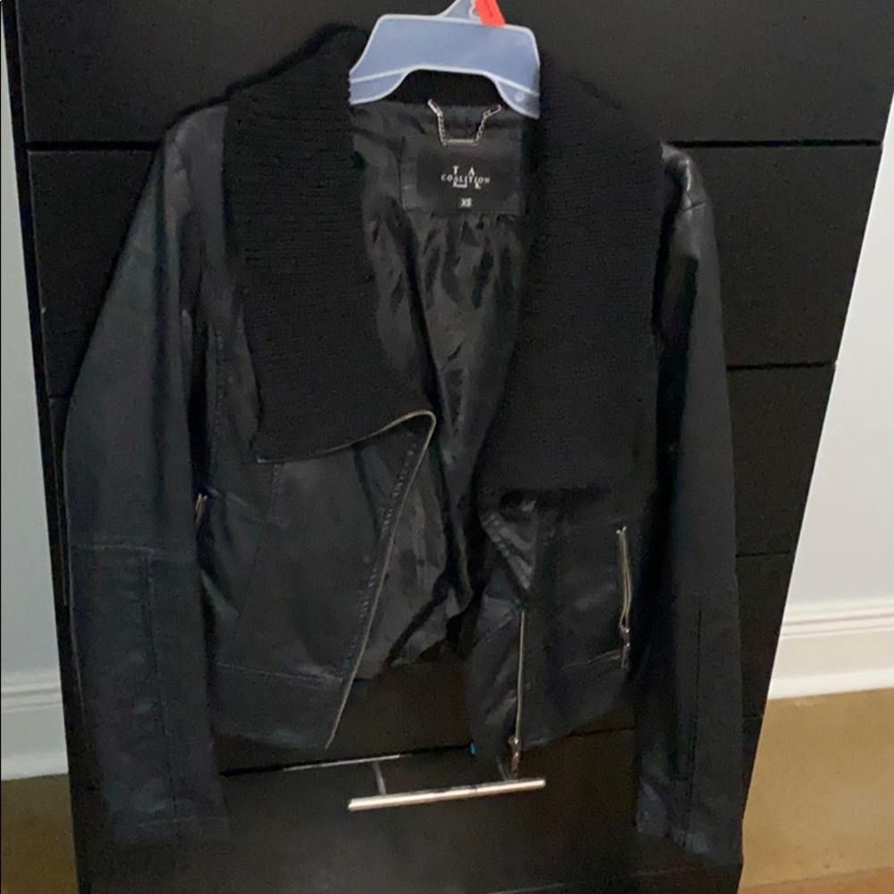 Leather jacket